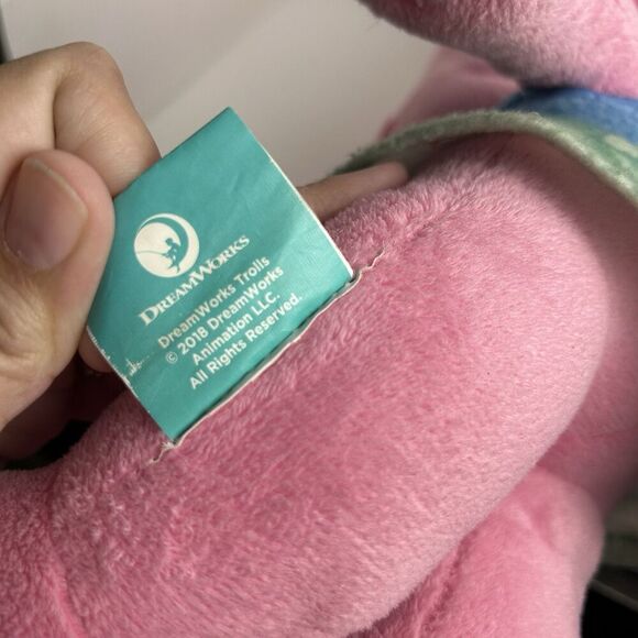 Poppy Pink Troll Plush 22" Dreamworks Trolls Movie Doll Stuffed Toy - Picture 4 of 4